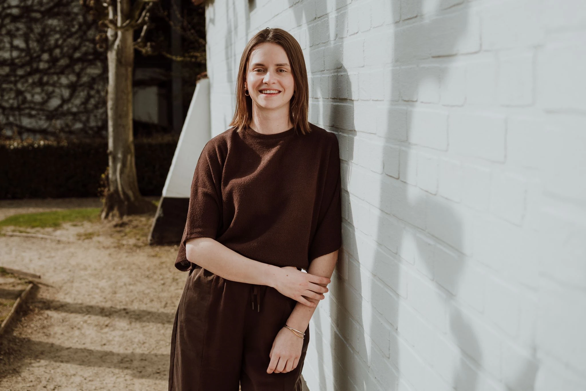 Lou, thuisverpleegkundige met postgraduaat palliatieve zorg bij Leiezorg